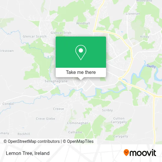 Lemon Tree map