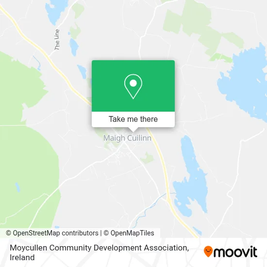 Moycullen Community Development Association map
