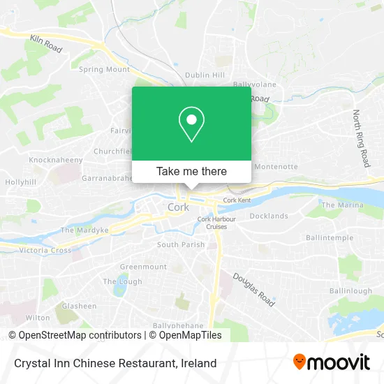 Crystal Inn Chinese Restaurant map