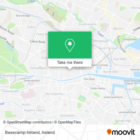 Basecamp Ireland map
