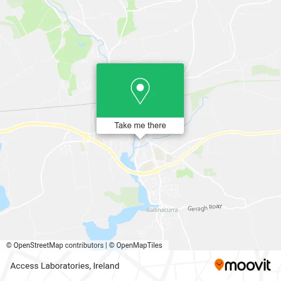 Access Laboratories map
