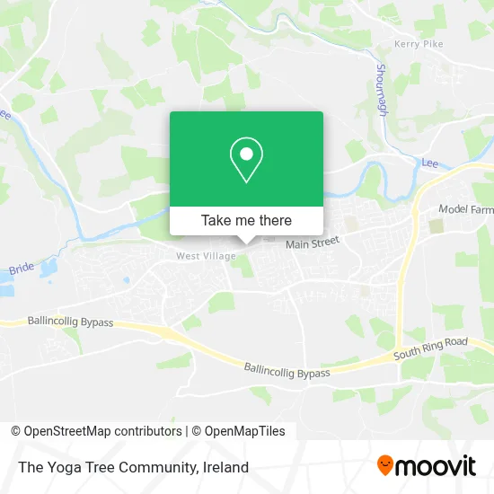 The Yoga Tree Community map