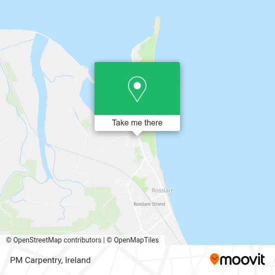 PM Carpentry map