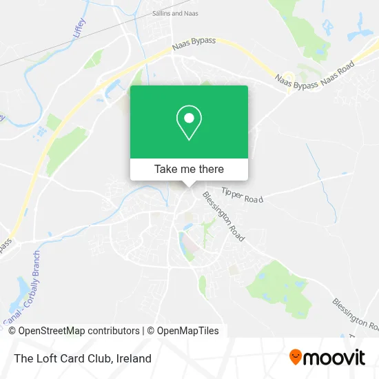 The Loft Card Club map