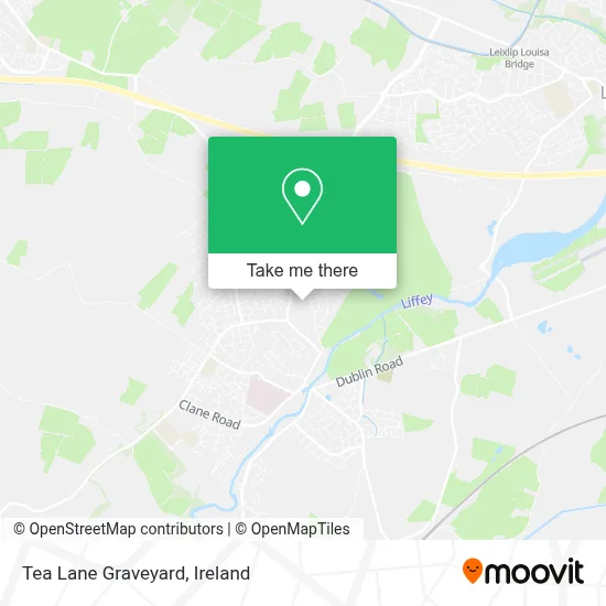 Tea Lane Graveyard map
