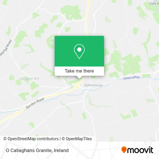 O Callaghans Granite map