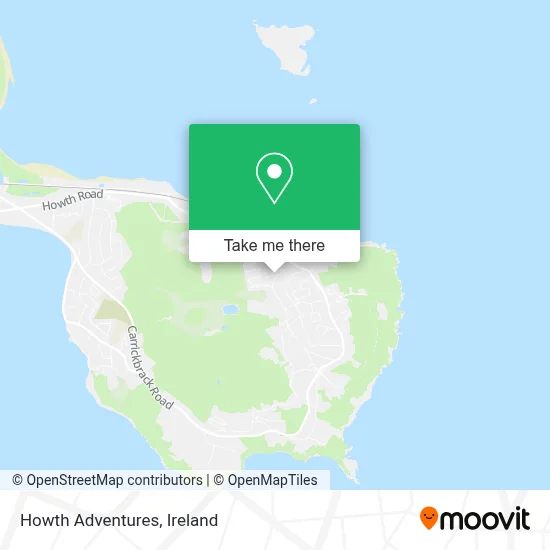 Howth Adventures map