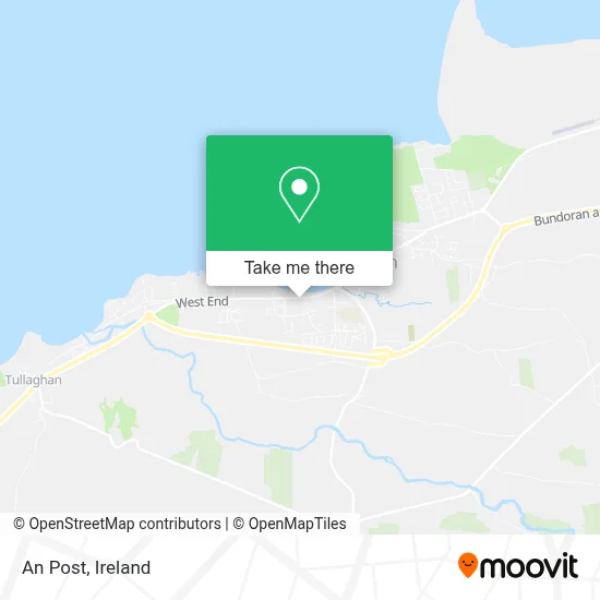 An Post map
