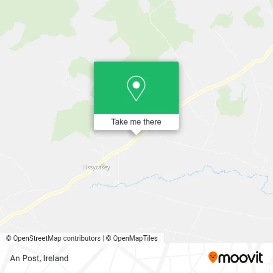 An Post map