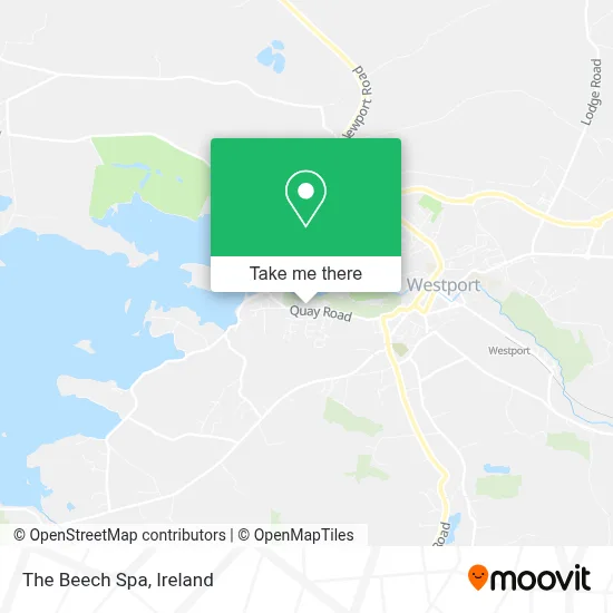 The Beech Spa map