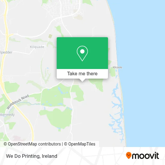 We Do Printing map