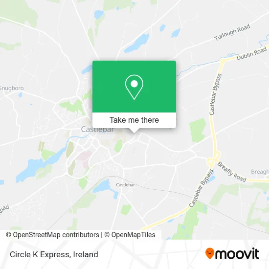 Circle K Express map