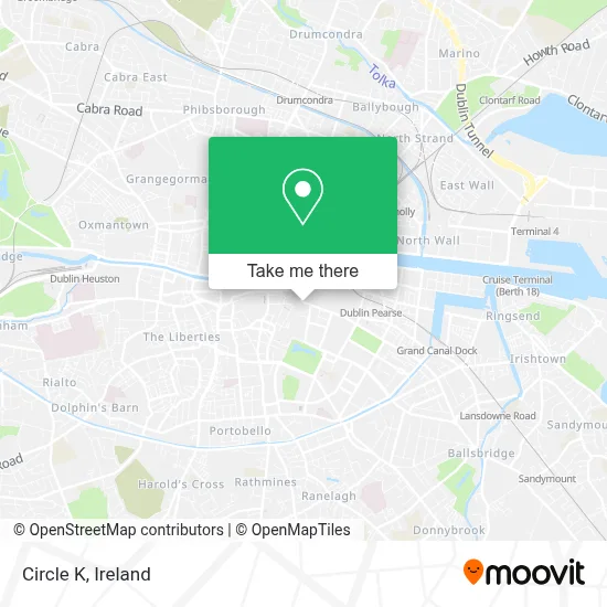 Circle K map