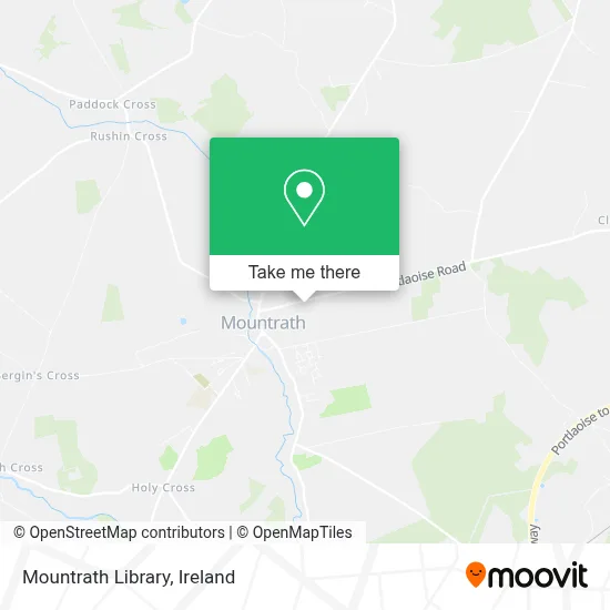 Mountrath Library map