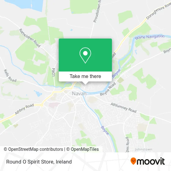 Round O Spirit Store map