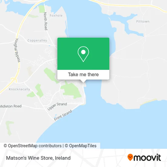 Matson's Wine Store map