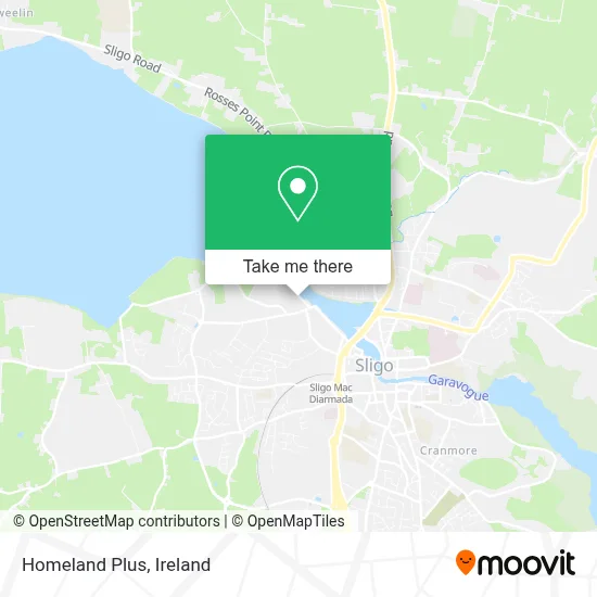 Homeland Plus map