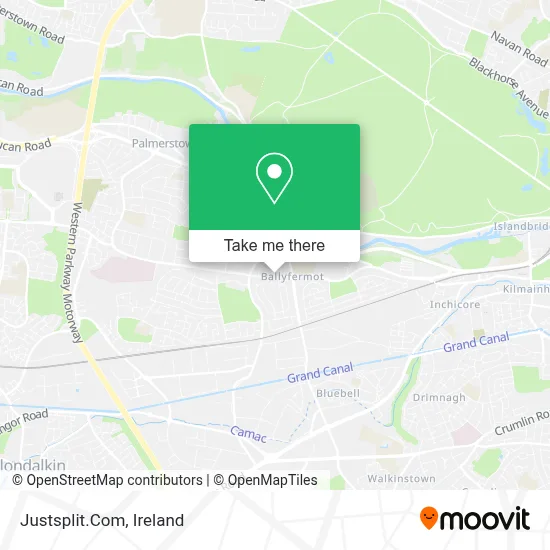 Justsplit.Com map