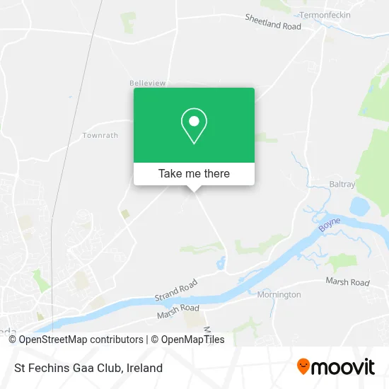 St Fechins Gaa Club map