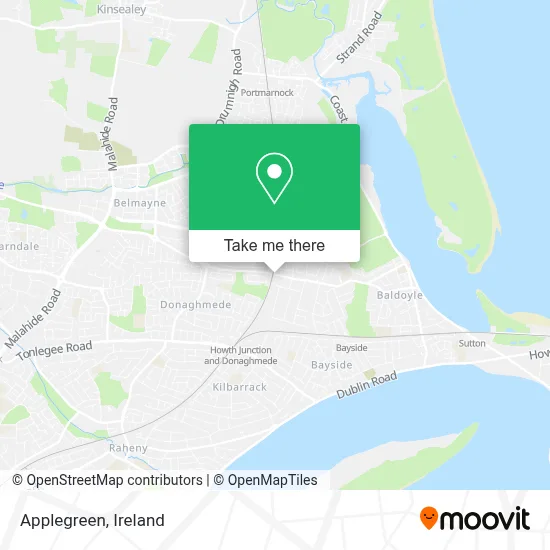 Applegreen map