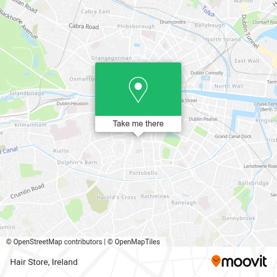 Hair Store map