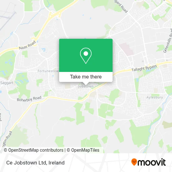 Ce Jobstown Ltd map