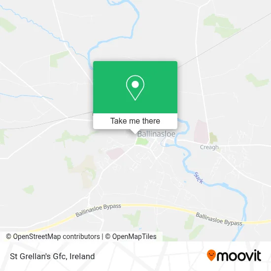 St Grellan's Gfc map