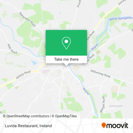 Luvida Restaurant map