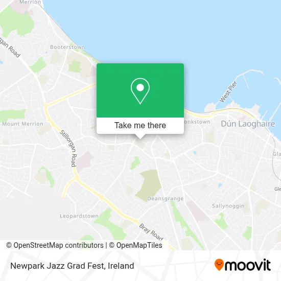 Newpark Jazz Grad Fest map