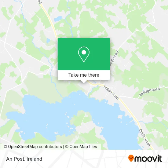 An Post map