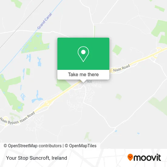 Your Stop Suncroft map