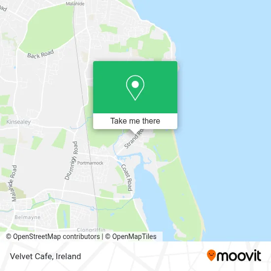 Velvet Cafe map