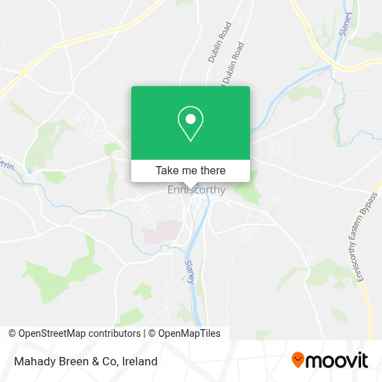 Mahady Breen & Co map