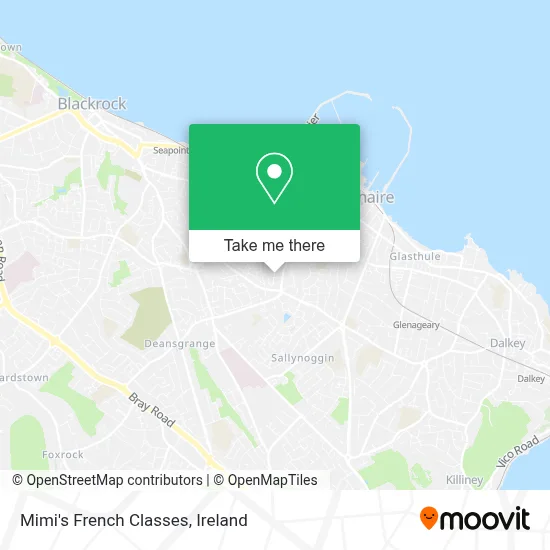 Mimi's French Classes map