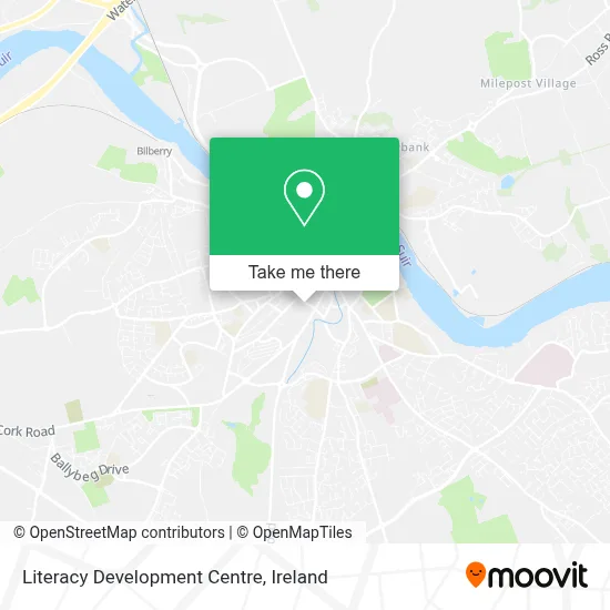 Literacy Development Centre map