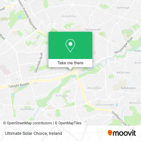 Ultimate Solar Choice map