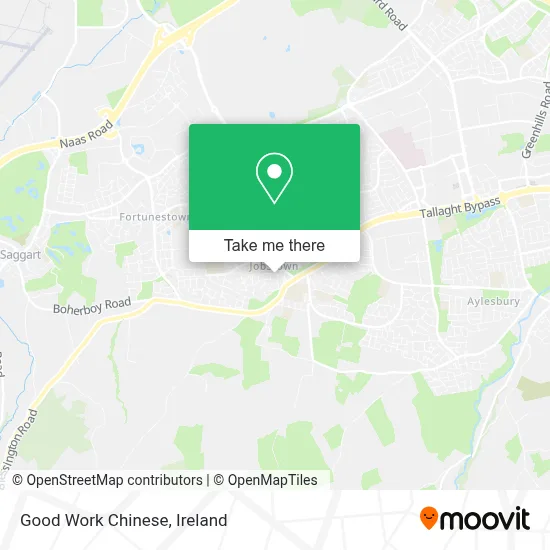 Good Work Chinese map