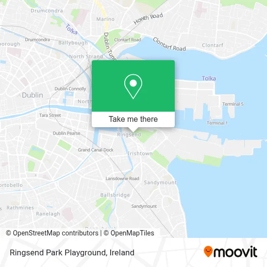 Ringsend Park Playground map
