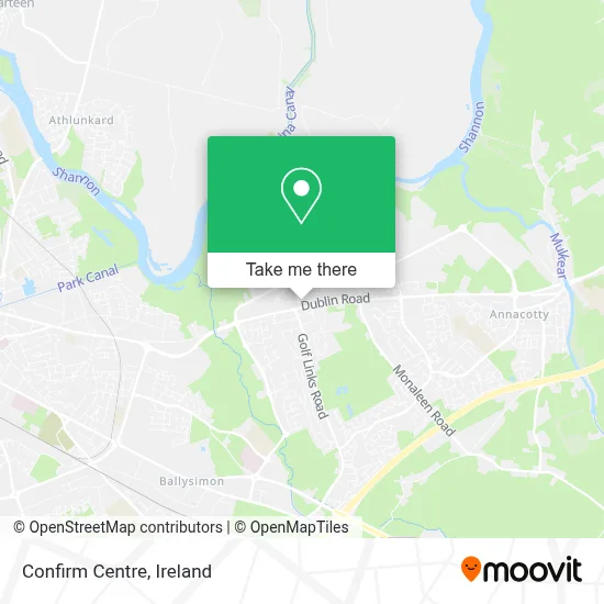 Confirm Centre map