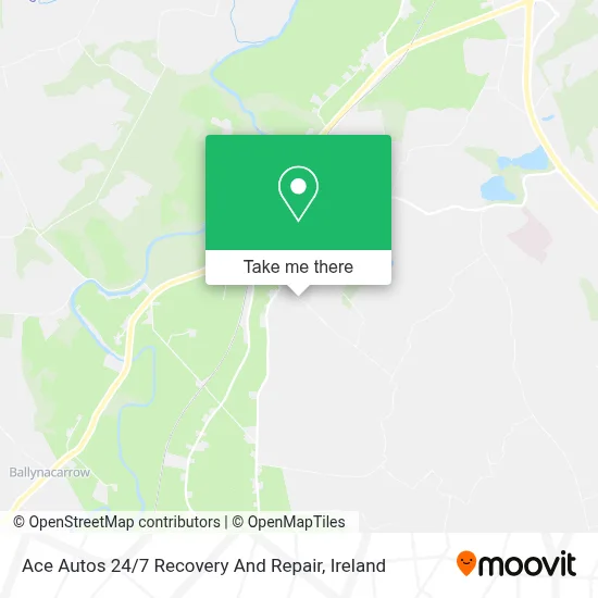 Ace Autos 24 / 7 Recovery And Repair map