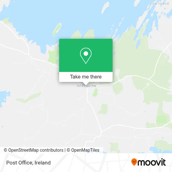 Post Office map