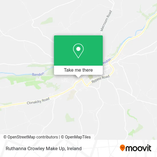 Ruthanna Crowley Make Up map