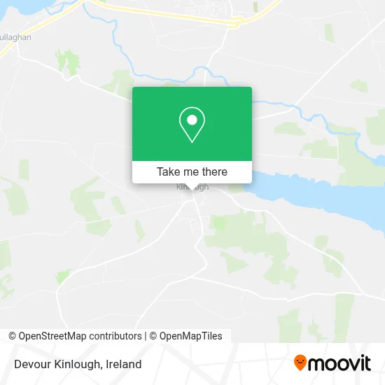 Devour Kinlough map