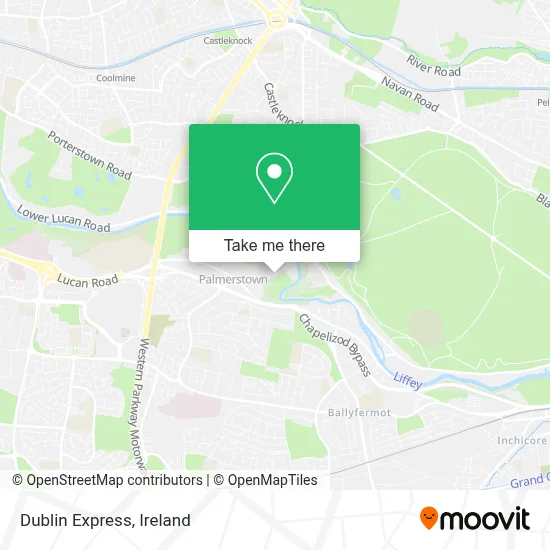 Dublin Express map