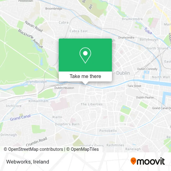 Webworks map