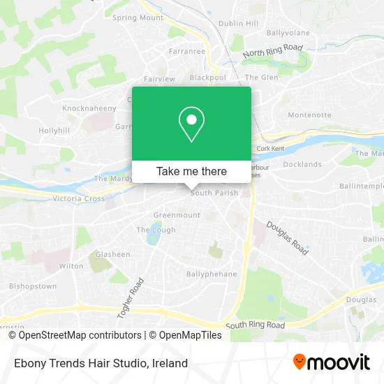 Ebony Trends Hair Studio map