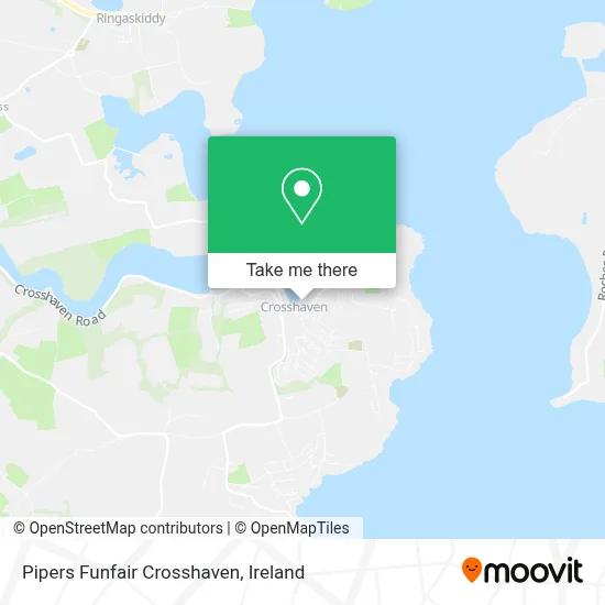 Pipers Funfair Crosshaven map