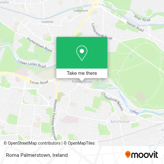 Roma Palmerstown map