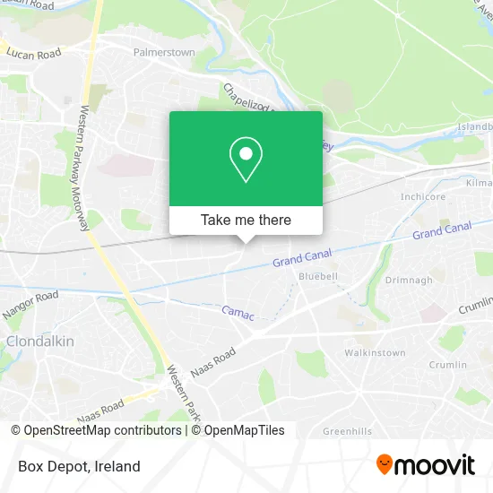 Box Depot map