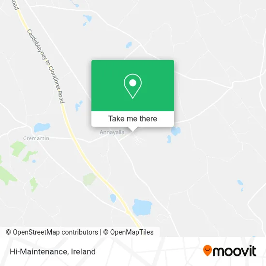 Hi-Maintenance map